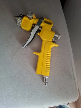 2 Pistolas de Aire con Manómetro