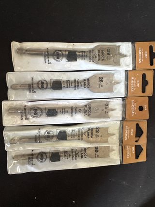Brocas Planas para Madera BMP (20-28mm)