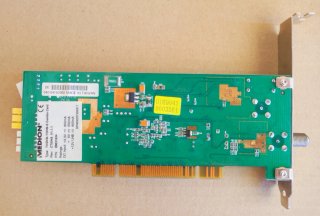 Tarjeta TV con conector coaxial