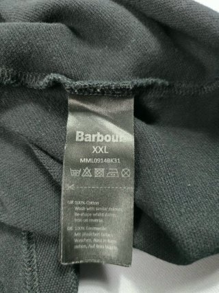 Polo Barbour International Negro XXL