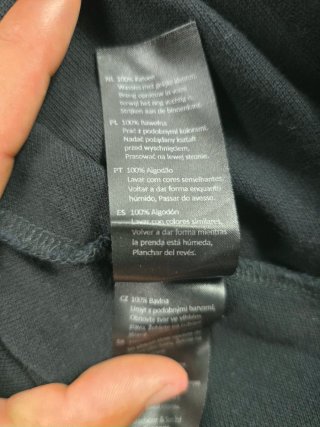 Polo Barbour International Negro XXL