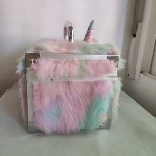 Caja Unicornio Peluche Organizadora juguete