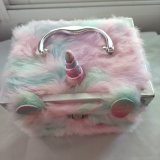 Caja Unicornio Peluche Organizadora juguete