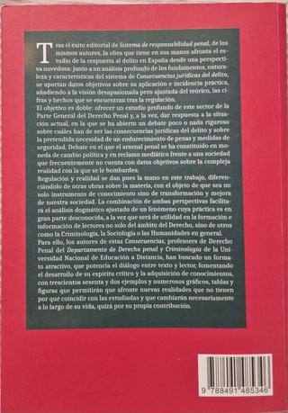 Consecuencias jurídicas del delito regulación y...