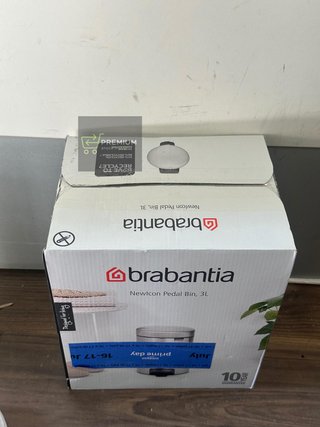 Brabantia Cubo de Basura con Pedal para el baño