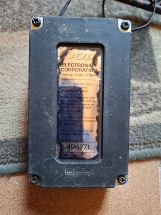 Pedal DOD Death Metal FX86 Vintage