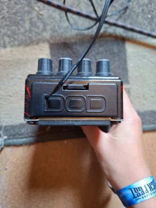 Pedal DOD Death Metal FX86 Vintage