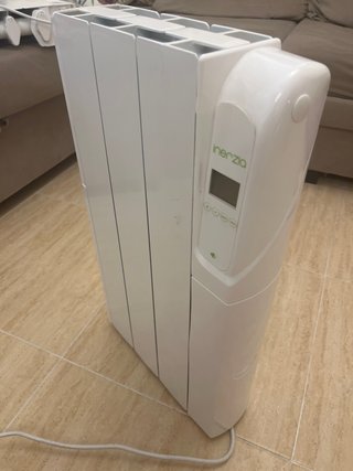 1 Radiador Eléctrico Blanco Inerzia