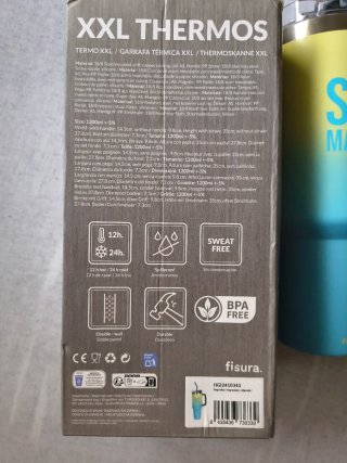 Termo XXL Fisura 1.2L Size Matters Nuevo