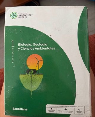 biologia, geologia y ciencias 1 bachillerato