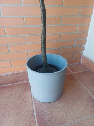 Árbol artificial boj 95cm + macetero Ikea