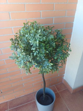 Árbol artificial boj 95cm + macetero Ikea
