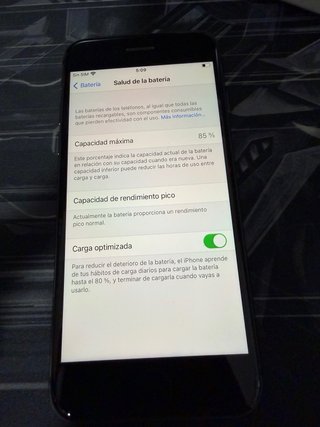 iPhone 8 Negro 85% Batería