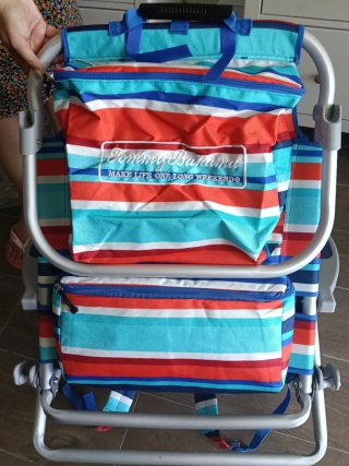 Silla de Playa Tommy Bahama Rayas