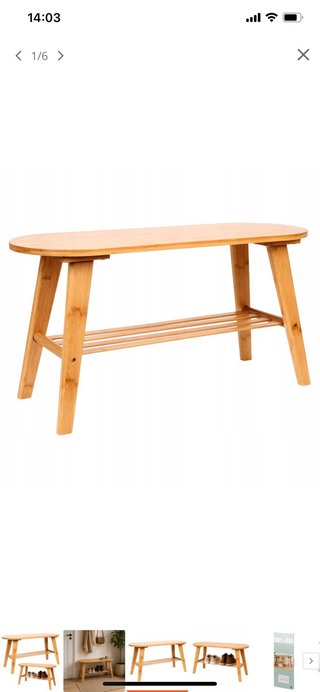 Mueble de bambú Nuevo en su Caja