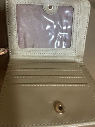 Cartera Michael Kors Dorada Metalizada