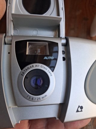 Kodak Advantix C350 Cámara Plata y Azul Aps