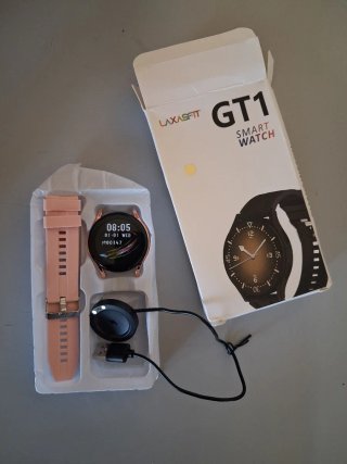 Smartwatch LAXASFIT GT1 Dorado/Rosa