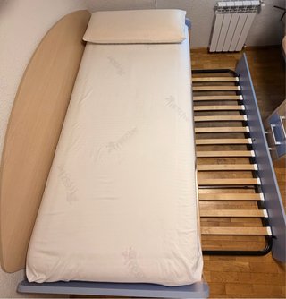 Cama nido con somier juvenil