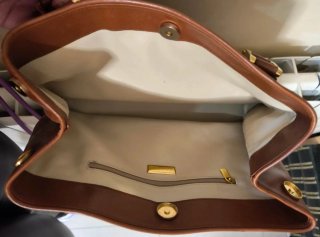 Bolso de piel Yanko marrón