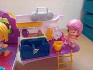 Barco Pinypon con figuras
