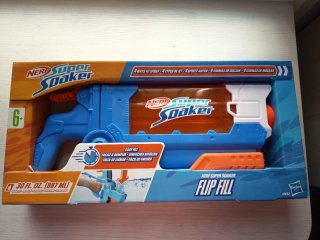 Pistola de agua Nerf Super Soaker Flip Fill