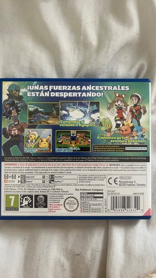 Pokémon Zaffiro Alfa Nintendo 3DS