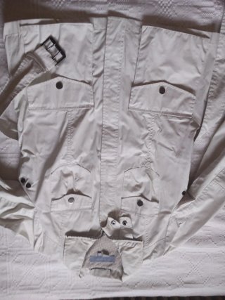 Parka Zara Woman Talla L Hielo