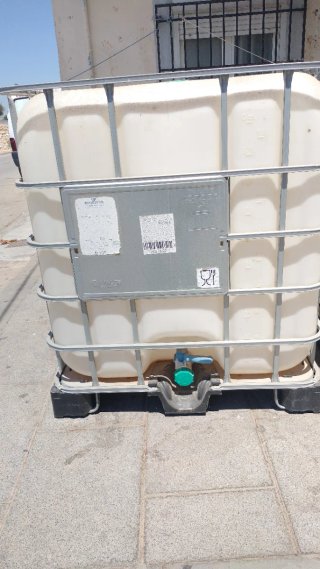Cuba de agua 1000L IBC