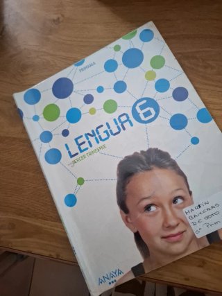 Libros de Lengua 6 primaria. EDIT. ANAYA