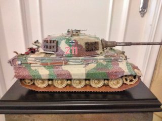 Maqueta Tanque Militar Detallado