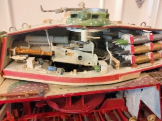 Maqueta Tanque Militar Detallado
