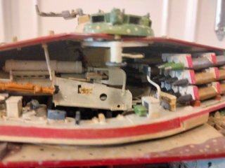 Maqueta Tanque Militar Detallado