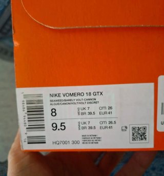 Nike vomero 18 gtx de hombre TALLA 41