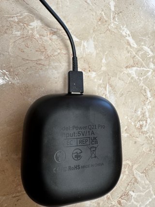 Auriculares negros con cable USB Power Q21 Pro