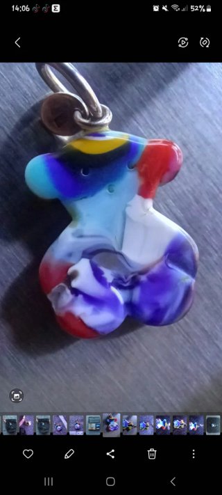 Colgante Oso TOUS Murano y Plata 925