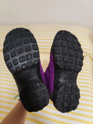Botas de nieve moradas talla 37 y 35