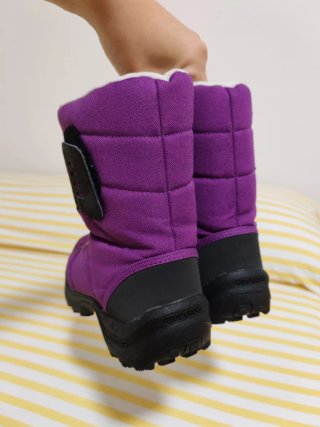 Botas de nieve moradas talla 37 y 35
