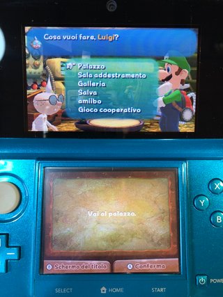 Luigi's Mansion 3ds cartuccia