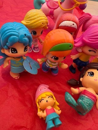 10 Muñecos Pin y Pon