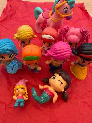 10 Muñecos Pin y Pon