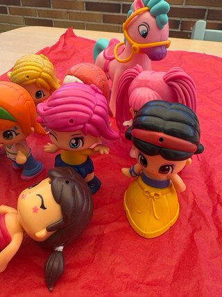 10 Muñecos Pin y Pon