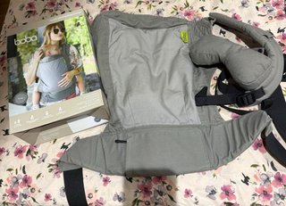 Mochila Portabebés Boba Gris