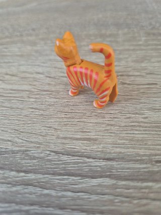 Gato naranja Playmobil pequeño