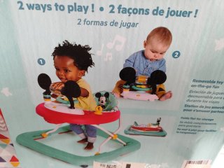 Andador bebé 2 en 1 Mickey Mouse