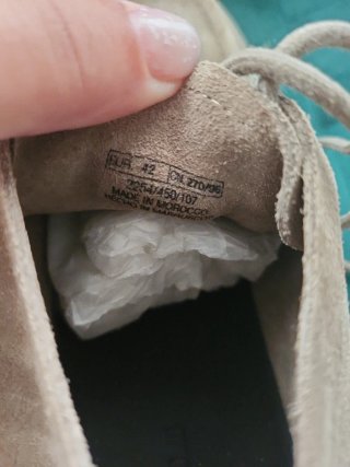 Zapatos Massimo Dutti Piel Talla 42 Beige