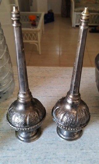 Juego de té y centro de mesa Marroquí Vintage 7 pz