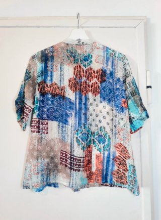 Blusa Natura Talla M Estampada
