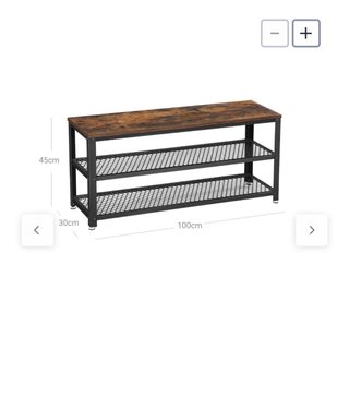 Banco Zapatero Industrial VASAGLE - 25 € - Sevilla