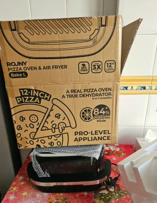 Forno per pizza e friggitrice ad aria nuova